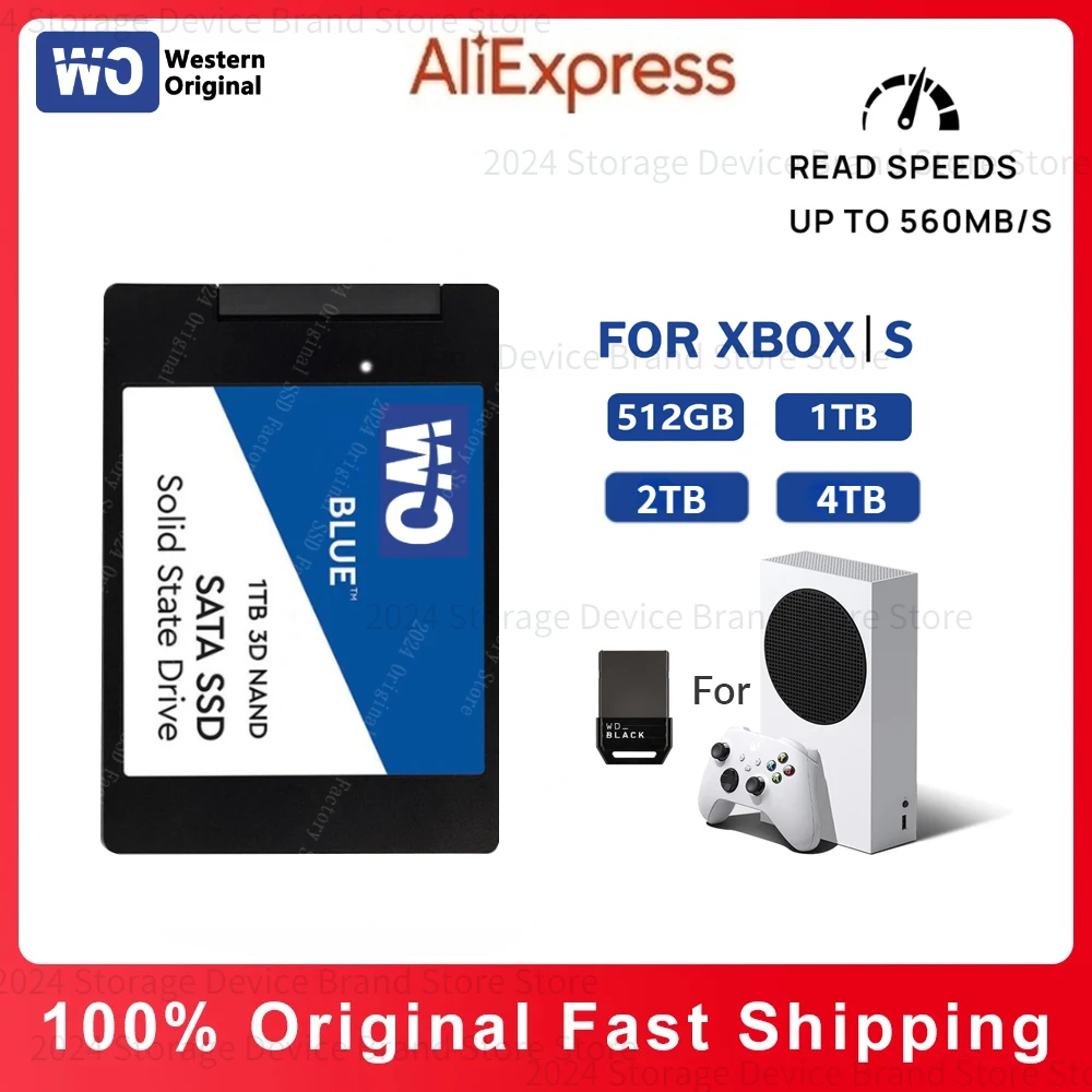 Western original BLACK C50 Expansion Card Memory Card 1TB 512GB Solid State Drive Quick Resume for Xbox Series X /Series S PS5
Western original BLACK C50 Expansion Card Memory Card 1TB 512GB Solid State Drive Quick Resume for Xbox Series X /Series S PS5