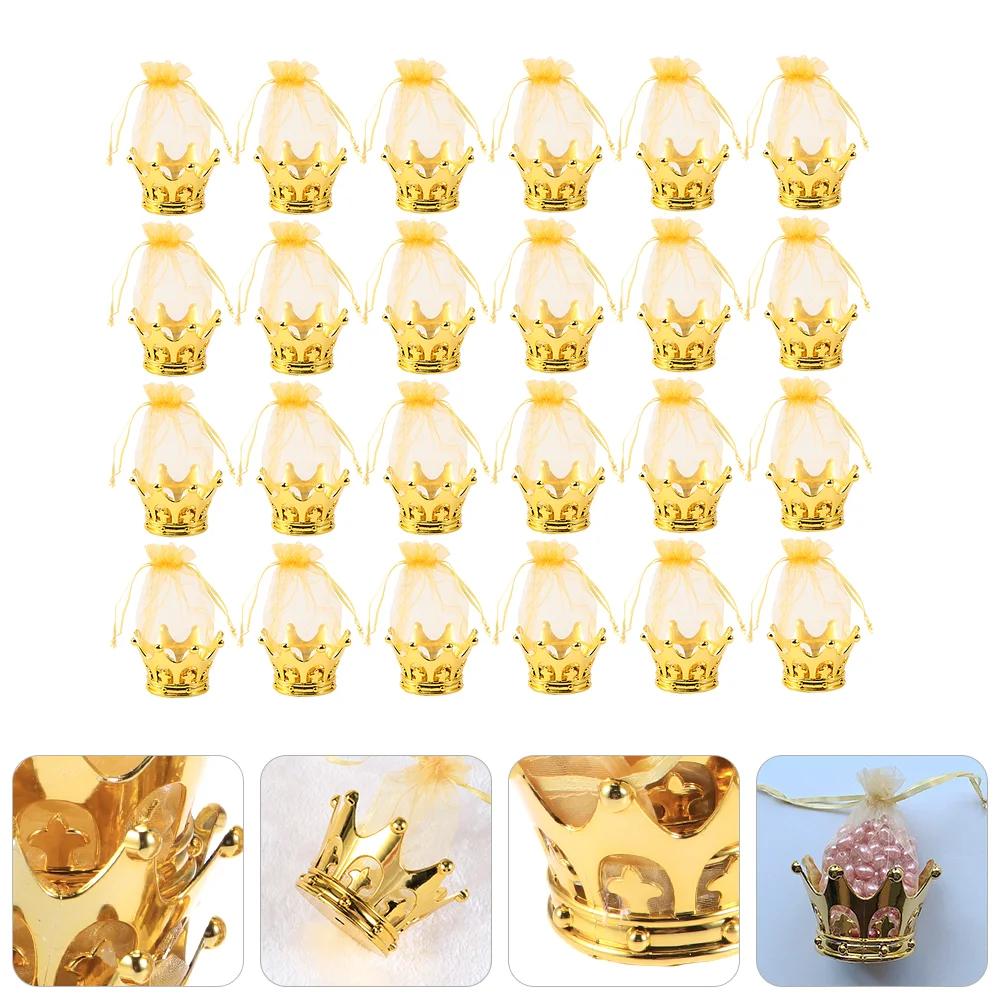 Crown Party Bags Candy Gifts Wedding Gold Bag With Storage Fillable Container Drawstring Favors Favor Pouch For Cake Chocolate
Crown Party Bags Candy Gifts Wedding Gold Bag With Storage Fillable Container Drawstring Favors Favor Pouch For Cake Chocolate