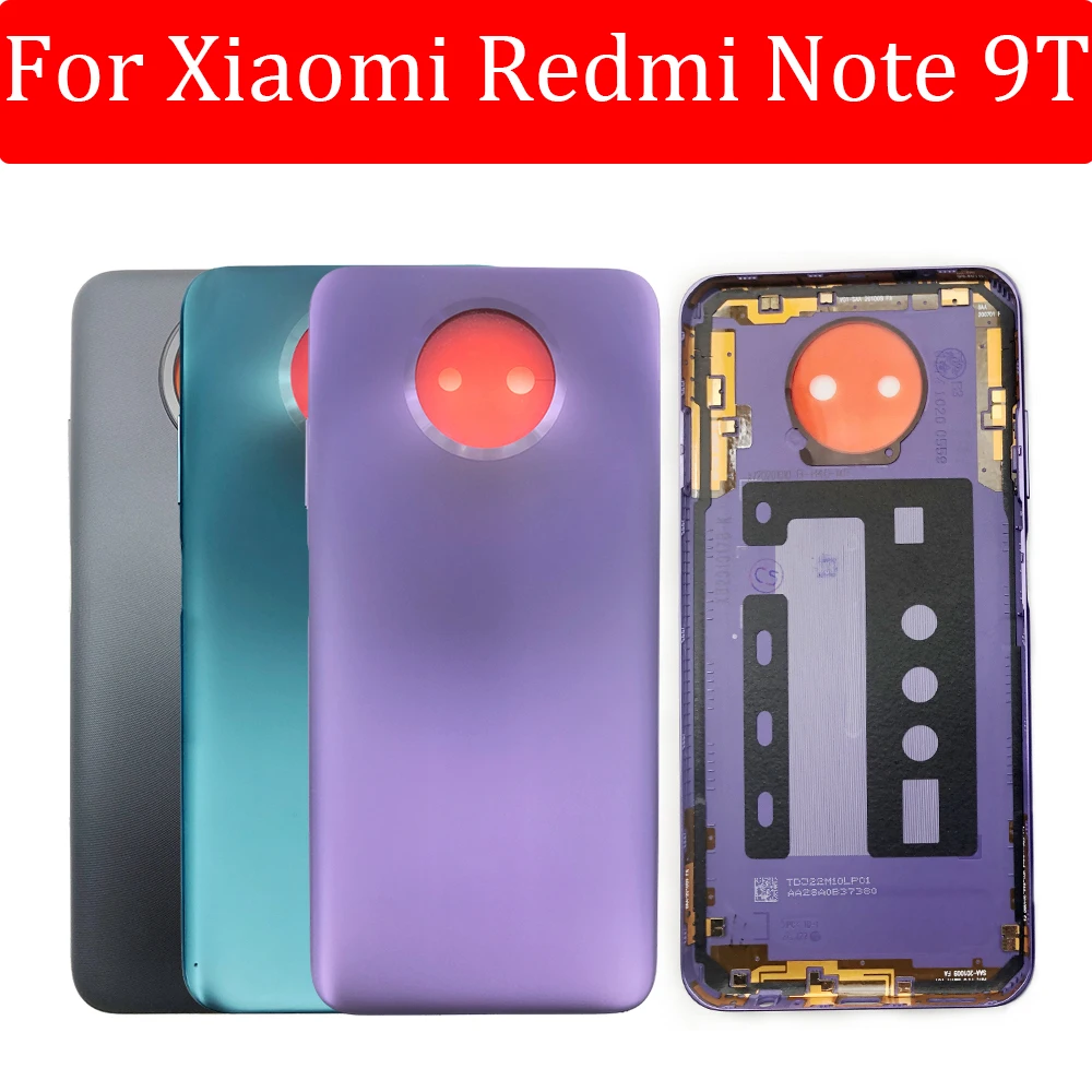 NEW For Xiaomi Redmi Note 9T Back Door Case Battery Rear Housing Back Cover With Side Button With LOGO
NEW For Xiaomi Redmi Note 9T Back Door Case Battery Rear Housing Back Cover With Side Button With LOGO