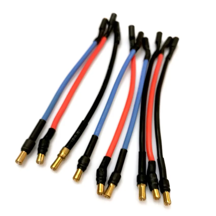 5PCS Amass 3.5mm Banana Connector 16AWG Silicone Extension Wire 100mm 150mm for RC Drone Motor ESC DIY
5PCS Amass 3.5mm Banana Connector 16AWG Silicone Extension Wire 100mm 150mm for RC Drone Motor ESC DIY