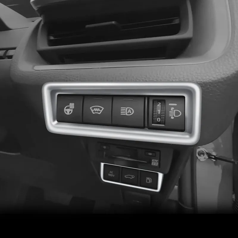 Center Console Multifunction Button Frame Decorative Cover ABS Carbon Fiber Sticker For 2023 Toyota PRIUS 60 Series Accessories
Center Console Multifunction Button Frame Decorative Cover ABS Carbon Fiber Sticker For 2023 Toyota PRIUS 60 Series Accessories