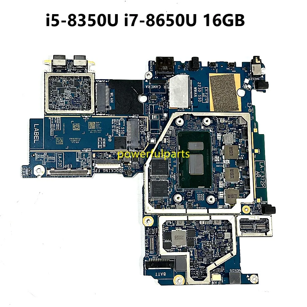 Материнская плата DAJ00 LA-F372P для Dell Latitude 5290 2-in-1 03VWJK 04D8XM i5-8350U 16GB работает хорошо
Материнская плата DAJ00 LA-F372P для Dell Latitude 5290 2-in-1 03VWJK 04D8XM i5-8350U 16GB работает хорошо