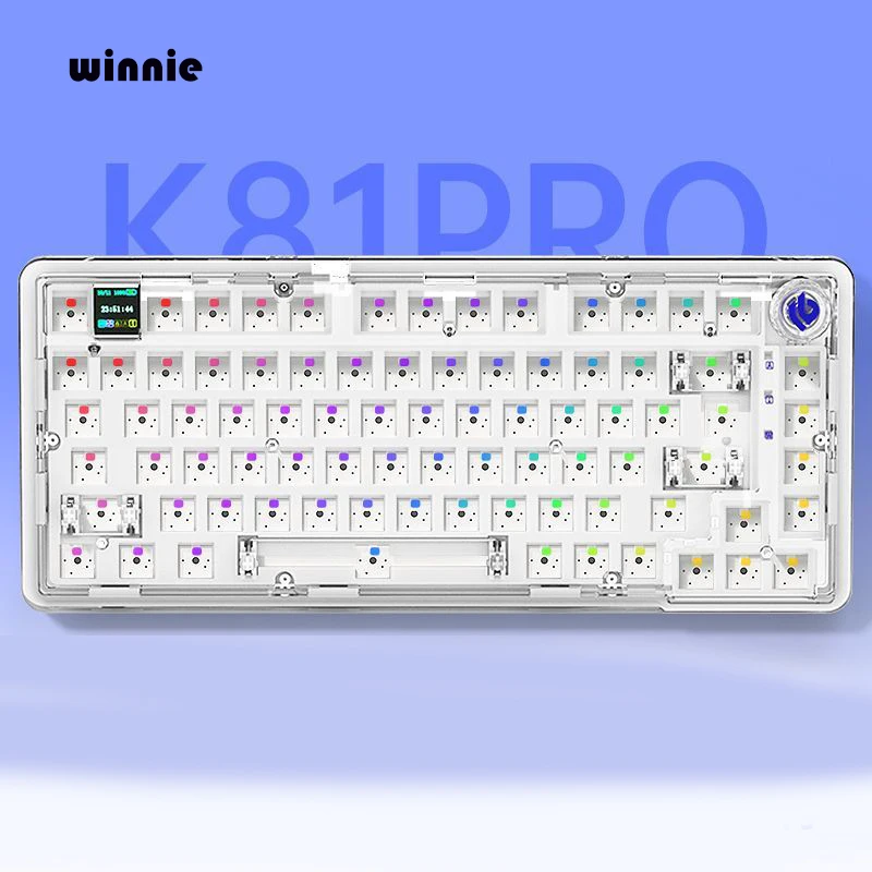 81keys Aula LEOBOG K81pro wireless Bluetooth keyboard Customized the third mock examination gas structure gamering keyboard
81keys Aula LEOBOG K81pro wireless Bluetooth keyboard Customized the third mock examination gas structure gamering keyboard