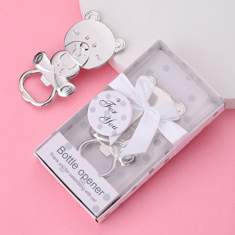 

25Pcs/lot Adorable Baby gifts for Guests of Teddy Bear Baby openers favors for Baby decorations and Baby souvenirs gifts