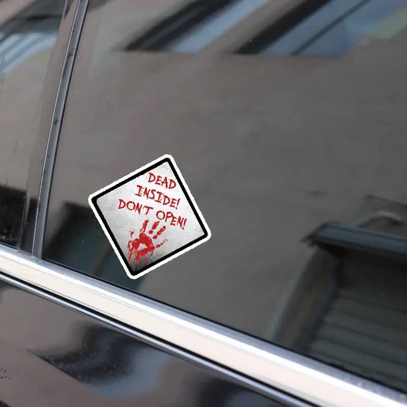 Outdoor Sticker Car Red Reflective Truck Vehicle Walking ZOMBIE Art Bloody DEAD INSIDE DONT OPEN DIY Halloween
Outdoor Sticker Car Red Reflective Truck Vehicle Walking ZOMBIE Art Bloody DEAD INSIDE DONT OPEN DIY Halloween