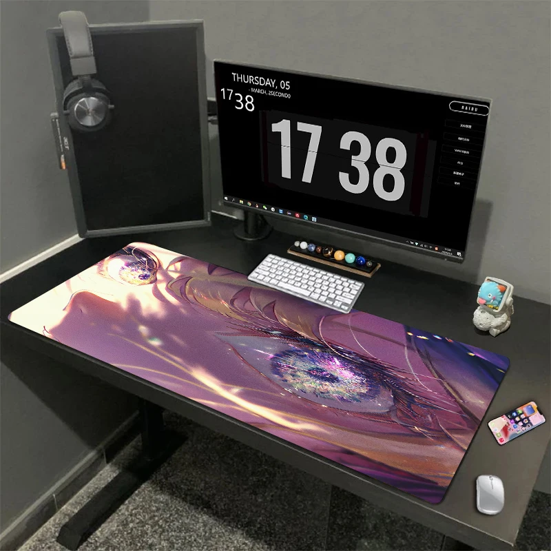 Large Game Keyboard Mouse Pad Anime Cute Girl Eyes Mouse Pads Desk Table Mat Laptop Accessories Rubber Non-slip Mouse Carpet
Large Game Keyboard Mouse Pad Anime Cute Girl Eyes Mouse Pads Desk Table Mat Laptop Accessories Rubber Non-slip Mouse Carpet