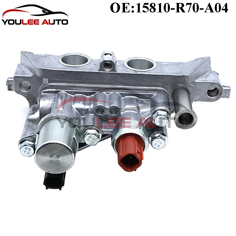 

New 15810-R70-A04 15810R70A04 VVT Engine Variable Valve Timing Solenoid For Honda Odyssey Accord Aucra RDX V6 3.5L Car Parts