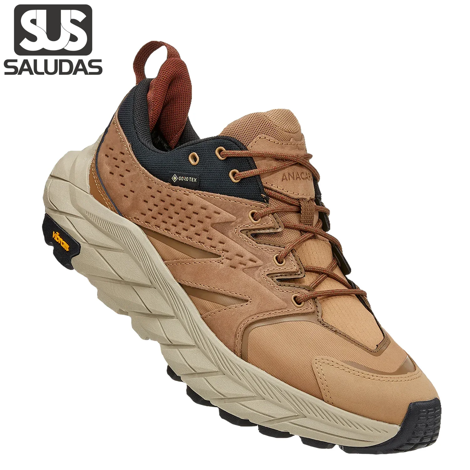 

SALUDAS Anacapa Low GTX Men Hiking Shoes Waterproof Trekking Shoes Non-slip Outdoor Mountain Camping Trail Running Sneakers