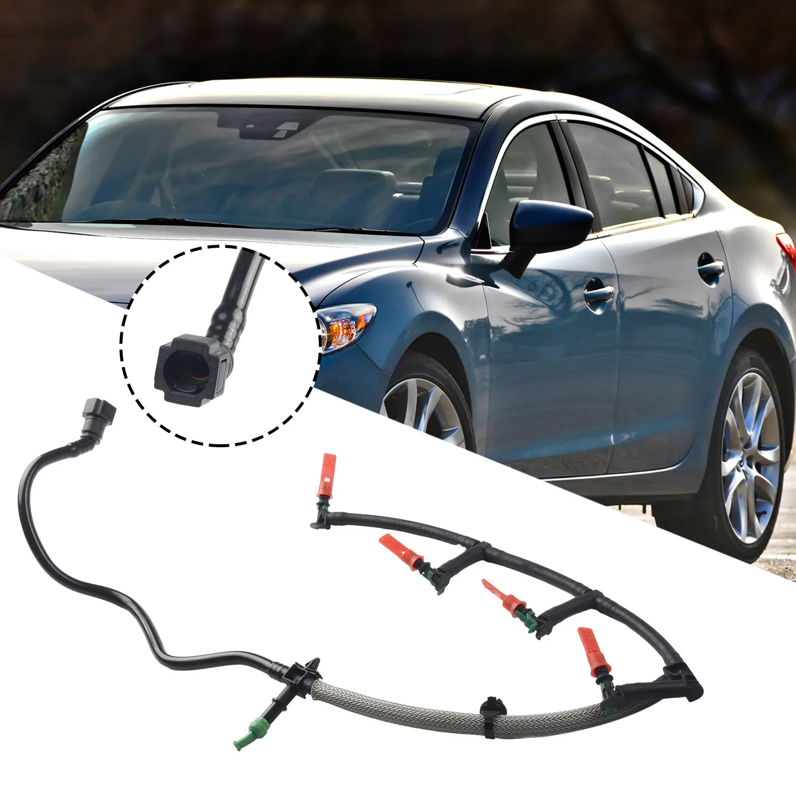 Overflow Hose Fuel Hose For Mazda Bt50 2011+ Fuel Overflow Hose No Assembly Required Plug-and-play 1756563 BB3Q9K022AG
Overflow Hose Fuel Hose For Mazda Bt50 2011+ Fuel Overflow Hose No Assembly Required Plug-and-play 1756563 BB3Q9K022AG