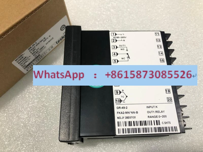 TESHOW GR-49-2 Digital Display Temperature Controller Special Temperature Controller for Dryers Temperature Controller
TESHOW GR-49-2 Digital Display Temperature Controller Special Temperature Controller for Dryers Temperature Controller