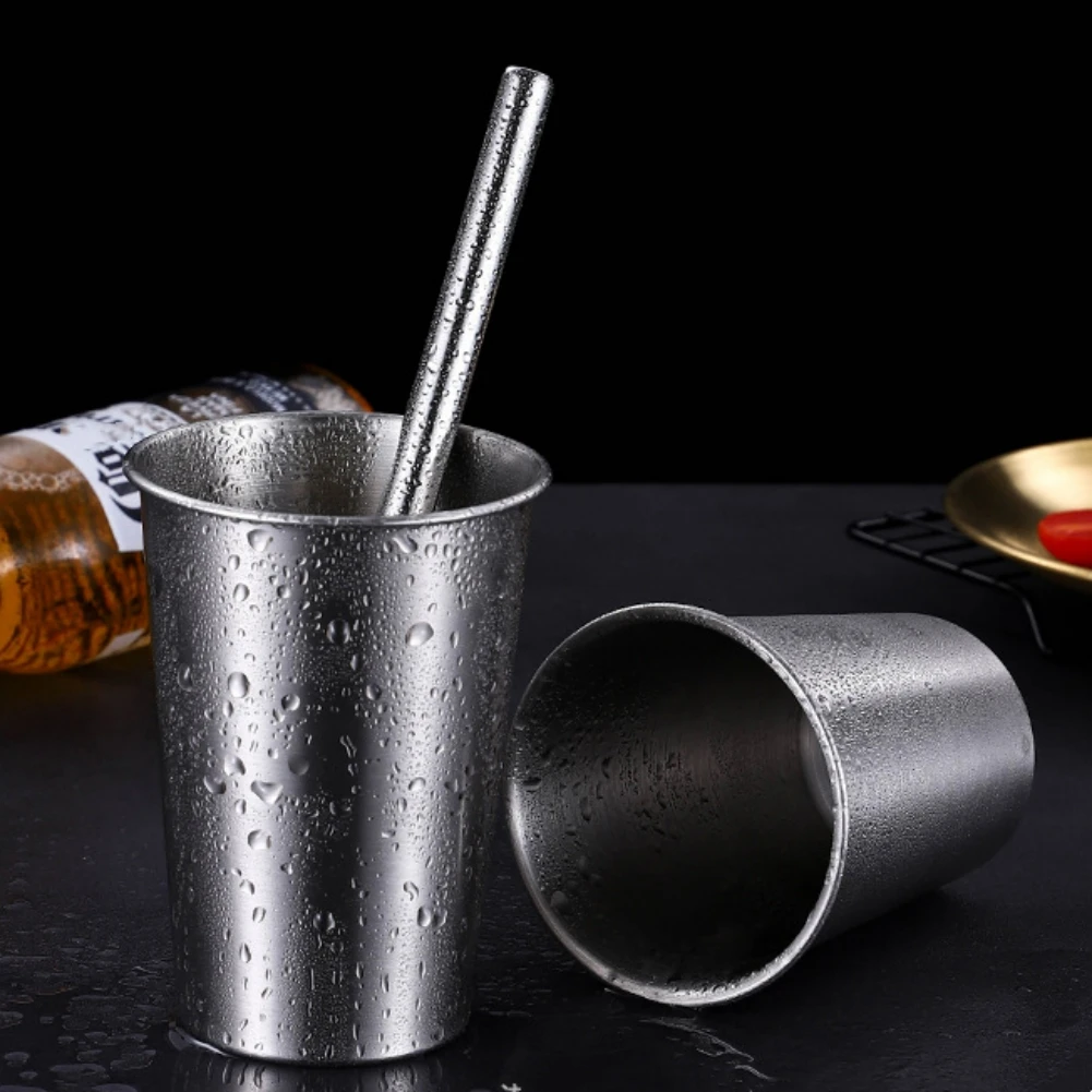 5pieces 500ML Stainless Steel Cups Beer Portion Cups 8oz Tumbler Pint Metal Kitchen Drinking Mug For Beer Coffee Tea Wine
5pieces 500ML Stainless Steel Cups Beer Portion Cups 8oz Tumbler Pint Metal Kitchen Drinking Mug For Beer Coffee Tea Wine