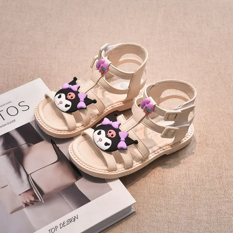 2024 Kuromi Girls Sandals Sanrio Kawaii Anime My Melody Shoes Summer Sweet Cute Children Beach Princess Shoes Tide Gift for Kids
2024 Kuromi Girls Sandals Sanrio Kawaii Anime My Melody Shoes Summer Sweet Cute Children Beach Princess Shoes Tide Gift for Kids