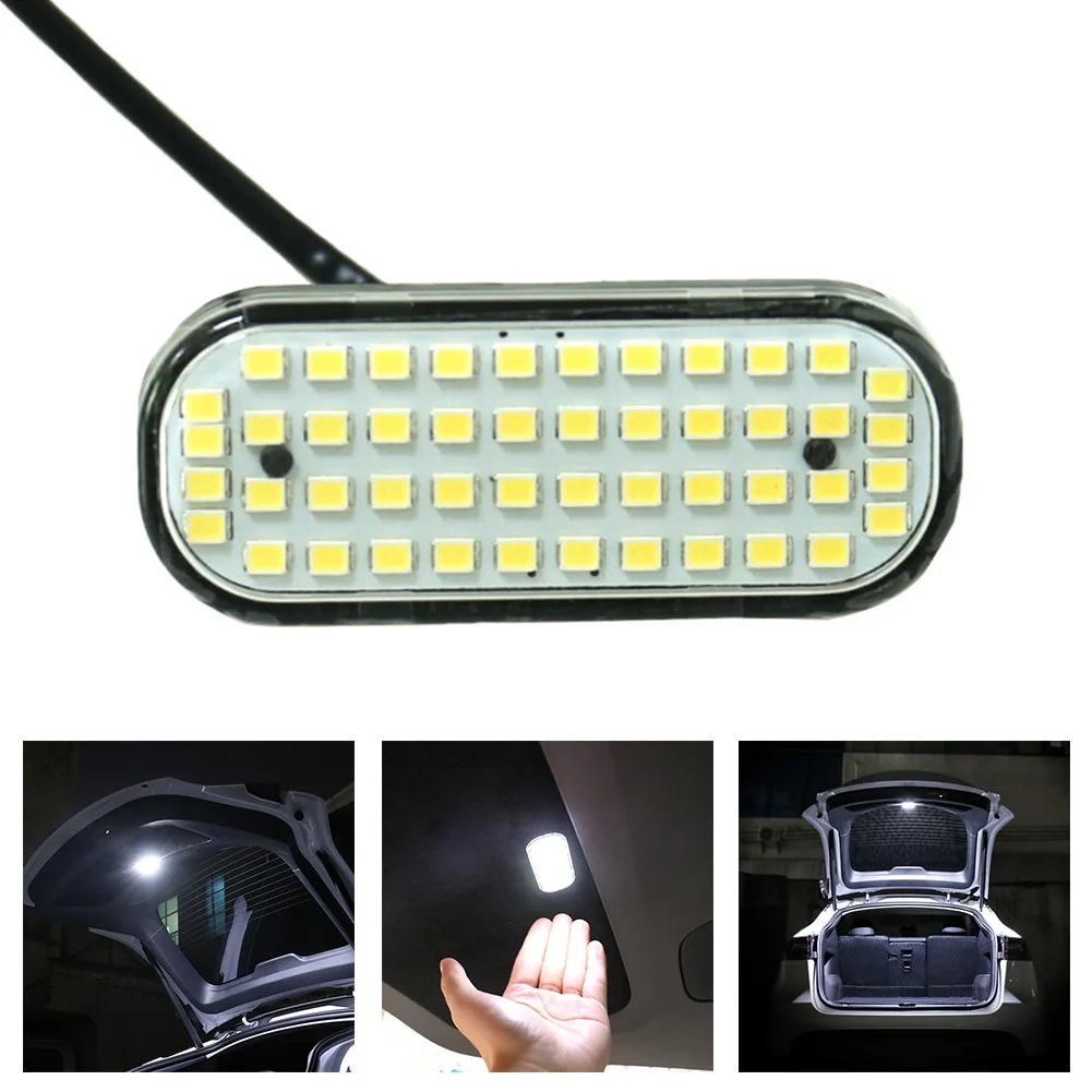 48LED Tailgate Trunk Lights For Tesla Model Y 2023 LED Light Luggage WhiteTesla Replacement LED Light Tail Lamp Accessories
48LED Tailgate Trunk Lights For Tesla Model Y 2023 LED Light Luggage WhiteTesla Replacement LED Light Tail Lamp Accessories