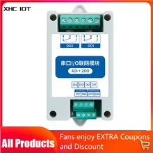 4DI+2DO Modbus RTU Industrial Grade Serial Port I/O Networking Module MA01-AXCX4020(RS485) RS485 Data Acquisition and Monitoring
4DI+2DO Modbus RTU Industrial Grade Serial Port I/O Networking Module MA01-AXCX4020(RS485) RS485 Data Acquisition and Monitoring