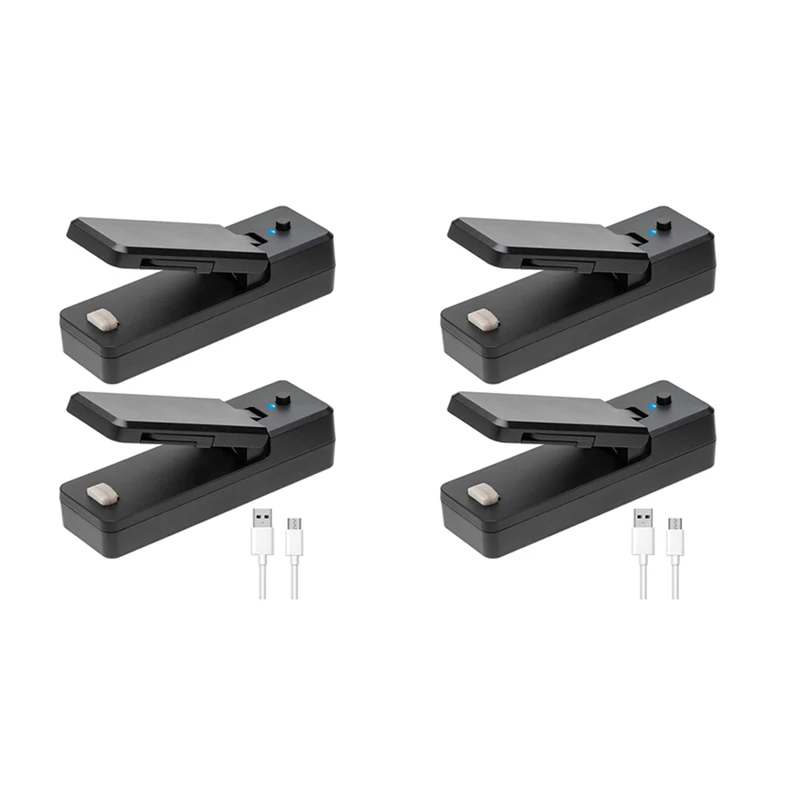 Mini Bag Sealer-2In1 Portable Rechargeable Handheld Vacuum Heat Sealers &Cutter For Plastic Bag Storage Food 4Pcs Black
Mini Bag Sealer-2In1 Portable Rechargeable Handheld Vacuum Heat Sealers &Cutter For Plastic Bag Storage Food 4Pcs Black