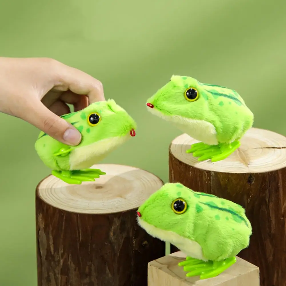 Twist Spring Frog Toy Toy Frog Soft Plush Cartoon Frog Toy Funny Wind Up Jumping Children's Novelty Gift
Twist Spring Frog Toy Toy Frog Soft Plush Cartoon Frog Toy Funny Wind Up Jumping Children's Novelty Gift