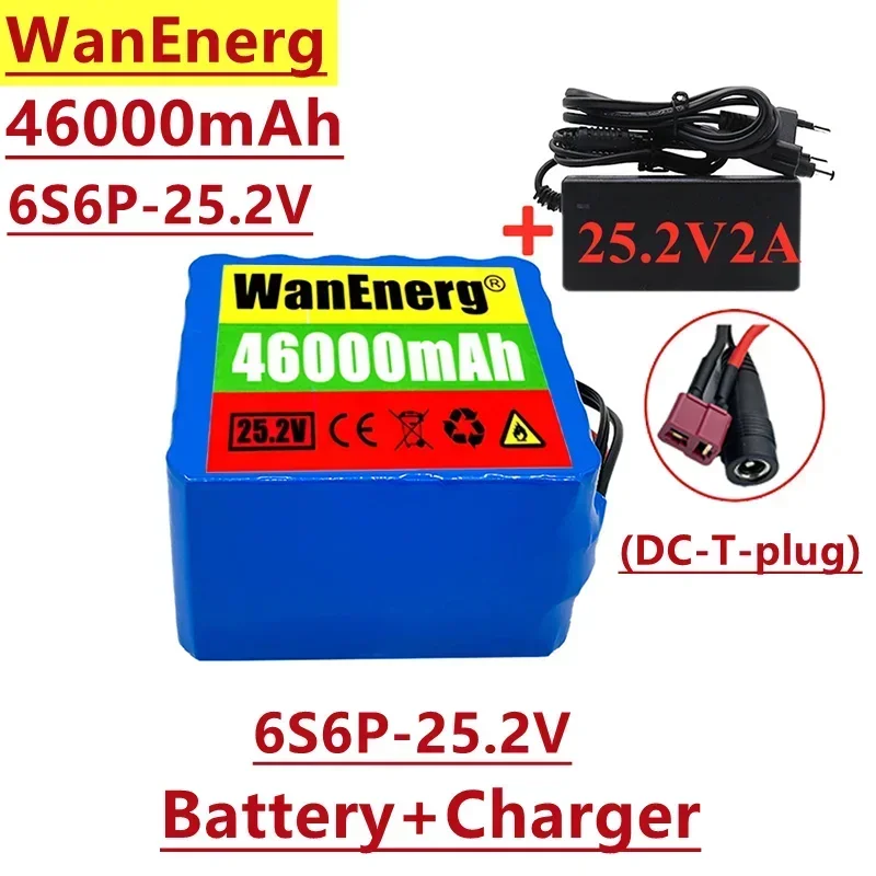 25.2v lithium battery pack18650 combination,6s6p24v 46ah,suitable for electric bicycle and electric wheelchair,with built-in BMS 
25.2v lithium battery pack18650 combination,6s6p24v 46ah,suitable for electric bicycle and electric wheelchair,with built-in BMS
