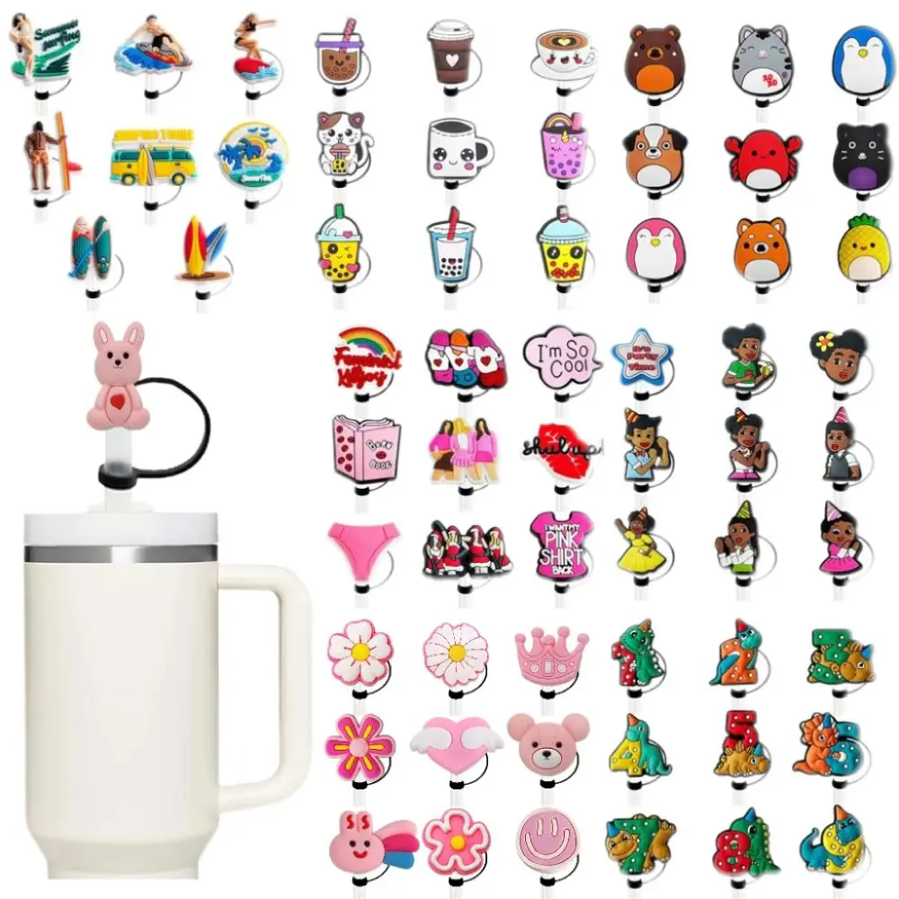 Multiple styles Cartoon series 9pcs/set reus able 8MM silicagel straw cap, airtight and dustproof stopper, Kitchen and bar coun
Multiple styles Cartoon series 9pcs/set reus able 8MM silicagel straw cap, airtight and dustproof stopper, Kitchen and bar coun