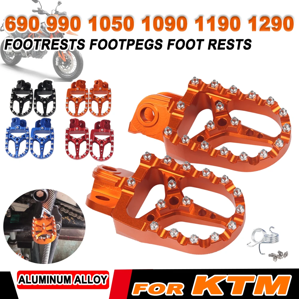 For KTM 690 ENDURO SMC R 950 SUPER MOTO R 990 1050 1090 1190 1290 ADVENTURE R S T Footpegs Footrest Foot Pegs Rests Foot Pedals
For KTM 690 ENDURO SMC R 950 SUPER MOTO R 990 1050 1090 1190 1290 ADVENTURE R S T Footpegs Footrest Foot Pegs Rests Foot Pedals