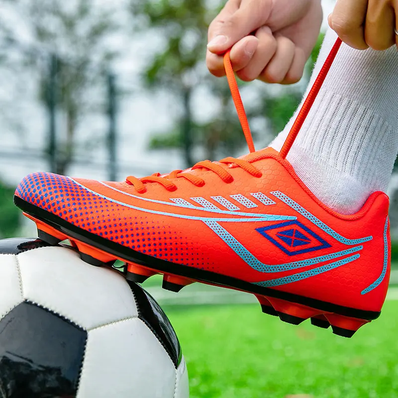 Новые длинные шипы, футбольная тренировочная обувь, футбольная обувь, мужские уличные футбольные бутсы, футбольная обувь, дышащая Нескользящая футбольная обувь
Новые длинные шипы, футбольная тренировочная обувь, футбольная обувь, мужские уличные футбольные бутсы, футбольная обувь, дышащая Нескользящая футбольная обувь