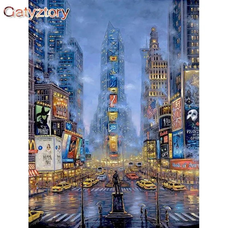 GATYZTORY Oil Painting By Numbers For Adults DIY Kits Cityscape Acrylic Pigment DIY Canvas Painting Drawing Coloring By Numbers
GATYZTORY Oil Painting By Numbers For Adults DIY Kits Cityscape Acrylic Pigment DIY Canvas Painting Drawing Coloring By Numbers