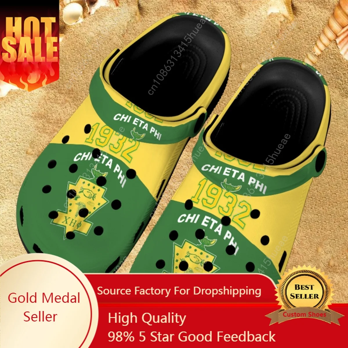Women Summer Slippers Shoes Woman Fashion Chi Eta Phi Sorority Design Outdoor Casual Ladies Flats Sandals Girls Garden Slides
Women Summer Slippers Shoes Woman Fashion Chi Eta Phi Sorority Design Outdoor Casual Ladies Flats Sandals Girls Garden Slides