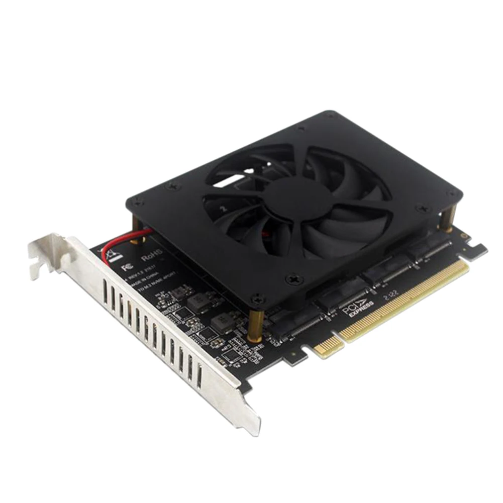 PCIEX16 NVME M2 MKEY SSD RAID Array Expansion Adapter Card Motherboard PCIE Split Card
PCIEX16 NVME M2 MKEY SSD RAID Array Expansion Adapter Card Motherboard PCIE Split Card