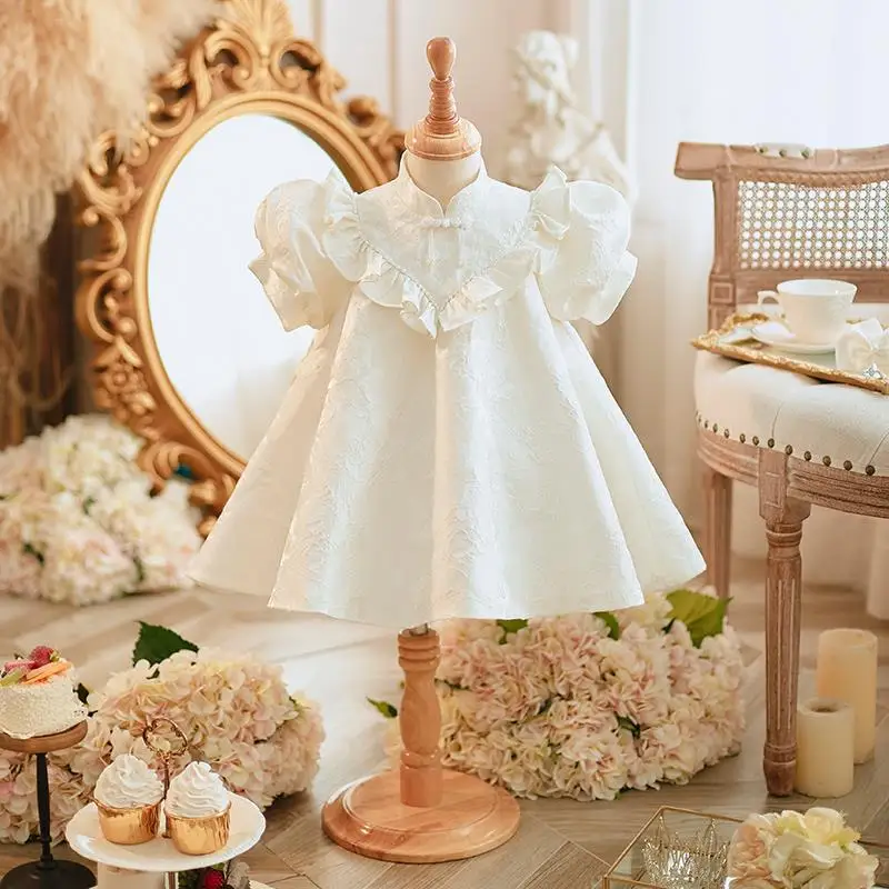 Flower girl dress Baby Baptism Clothes Birthday Party ceremonial Dresses Ball Gown Christening Princess costume For Girls Easter
Flower girl dress Baby Baptism Clothes Birthday Party ceremonial Dresses Ball Gown Christening Princess costume For Girls Easter
