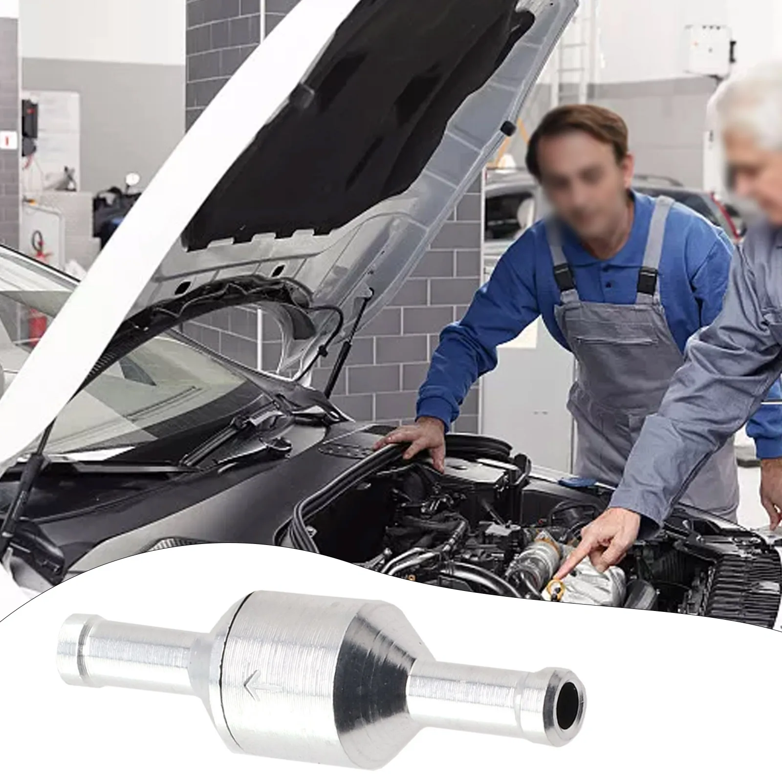 Practical Durable Easy Installation Non-Return Valve Replacement Chrome Inline 0.2-6bar Auminium Head Check Valve
Practical Durable Easy Installation Non-Return Valve Replacement Chrome Inline 0.2-6bar Auminium Head Check Valve