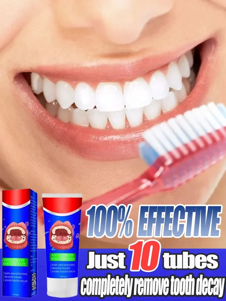 Repair Of Cavities Caries Toothpaste Teeth Clean Whiten Remove periodontitis Yellow Plaque Stains Relieve Gums Decay Toothache
Repair Of Cavities Caries Toothpaste Teeth Clean Whiten Remove periodontitis Yellow Plaque Stains Relieve Gums Decay Toothache
