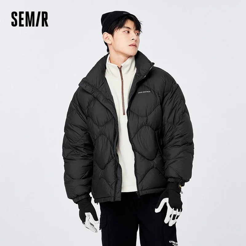 Down Jacket Men Winter New Couple Three-Proof Warm And Comfortable Trend Simple Style Bread Jacket
Down Jacket Men Winter New Couple Three-Proof Warm And Comfortable Trend Simple Style Bread Jacket