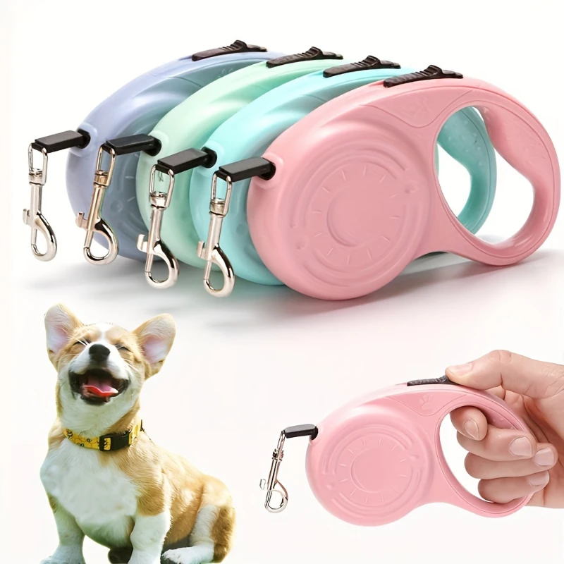 

Retractable Dog Leash Automatic Traction Rope for Medium and Small Dogs and Cats Perfect for Outdoor Travel and Walking