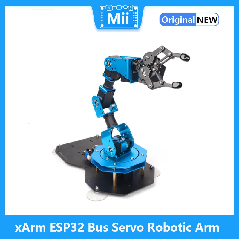 Сервопривод для шины xArm ESP32, Роботизированный рычаг, работающий от программируемого робота с открытым исходным кодом ESP32 Python
Сервопривод для шины xArm ESP32, Роботизированный рычаг, работающий от программируемого робота с открытым исходным кодом ESP32 Python
