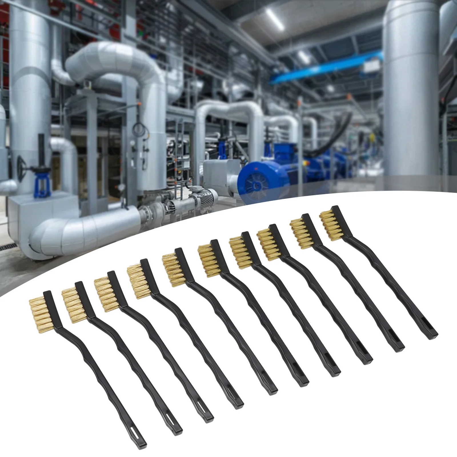 Wire Toothbrush Cleaning Brush Parts Maintenance Stainless Steel 10pcs 7inch Copper Wire Manual Plastic Handle
Wire Toothbrush Cleaning Brush Parts Maintenance Stainless Steel 10pcs 7inch Copper Wire Manual Plastic Handle