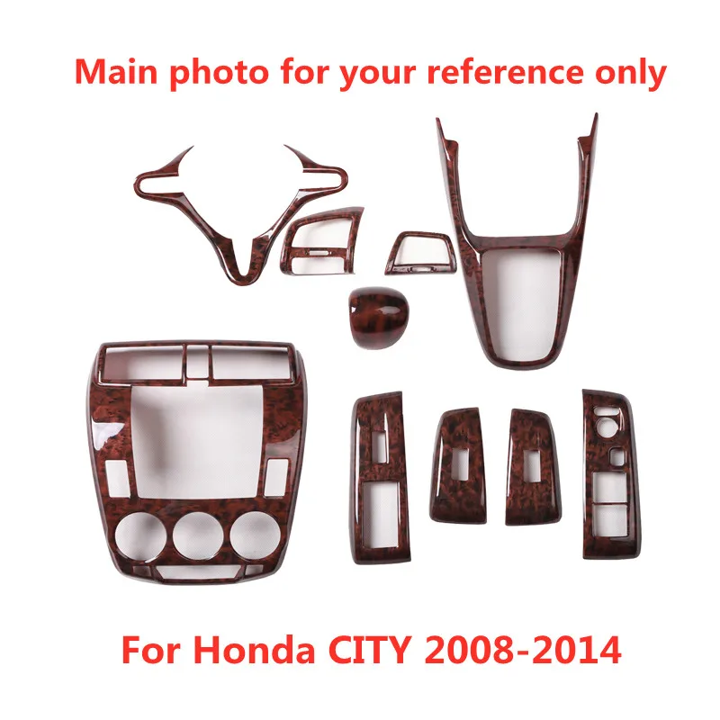 Wood Grain Car Outlet Center Console Window Control Gear Panel Sticker Cover for Honda CITY 2008 2009 2010 2011 2012 2013 2014
Wood Grain Car Outlet Center Console Window Control Gear Panel Sticker Cover for Honda CITY 2008 2009 2010 2011 2012 2013 2014