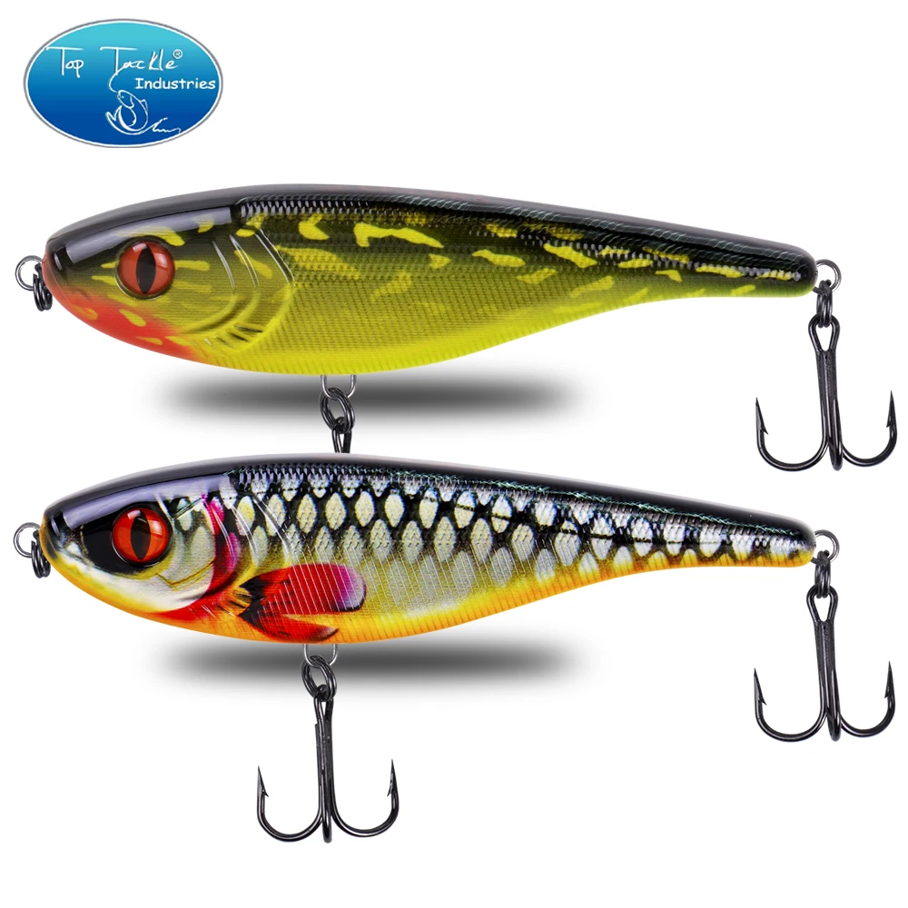 CF LURE 155mm 75g Balance Slow Sinking Jerk bait Fishing Lure Hard Baits Pike Fishing
CF LURE 155mm 75g Balance Slow Sinking Jerk bait Fishing Lure Hard Baits Pike Fishing