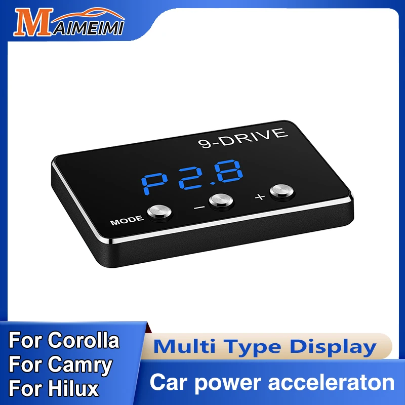 HD Car Electronic Throttle Controller Racing Accelerator Potent Booster For TOYOTA For Hilux For Corolla Tuning Parts Accessory
HD Car Electronic Throttle Controller Racing Accelerator Potent Booster For TOYOTA For Hilux For Corolla Tuning Parts Accessory