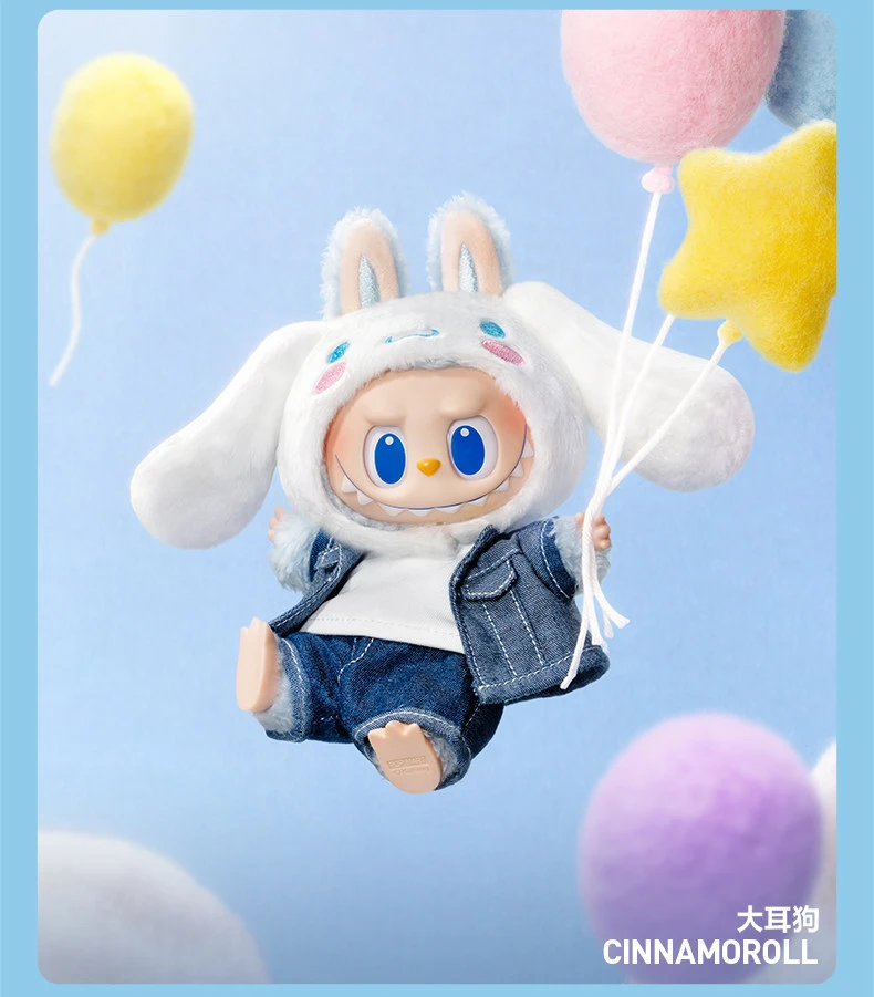 POP MART Labubu X Sanrio Family Vinyl Plush Doll Cute Collectible Figure Blind Box Trendy Keychain Gift POP MART Labubu X Sanrio Family Vinyl Plush Doll Cute Collectible Figure Blind Box Trendy Keychain Gift