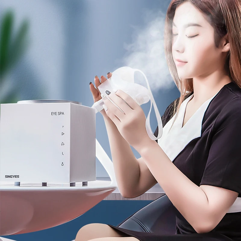 Salon Beauty Equipment Heated Eyes Beauty Machine Nano Mist Sprayer Eyes Steamer Ultrasonic Mesh Nebulizer Eye Spa Machine
Salon Beauty Equipment Heated Eyes Beauty Machine Nano Mist Sprayer Eyes Steamer Ultrasonic Mesh Nebulizer Eye Spa Machine