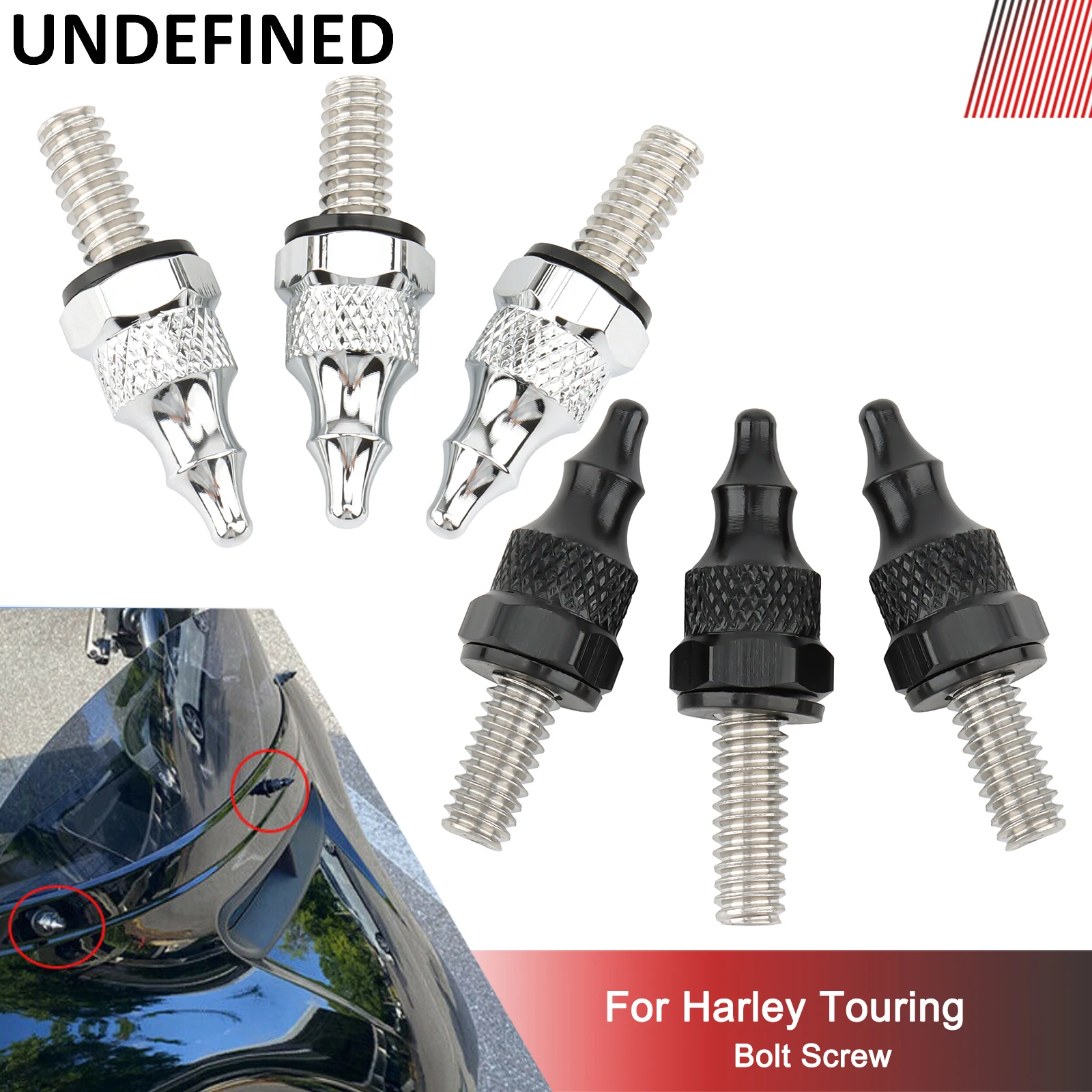 

Fairing Windshield Mounting Bolt Screw For Harley Touring Electra Tour Street Tri Glide FLHX FLHTCUTG Classic FLHTC EFI FLHXI