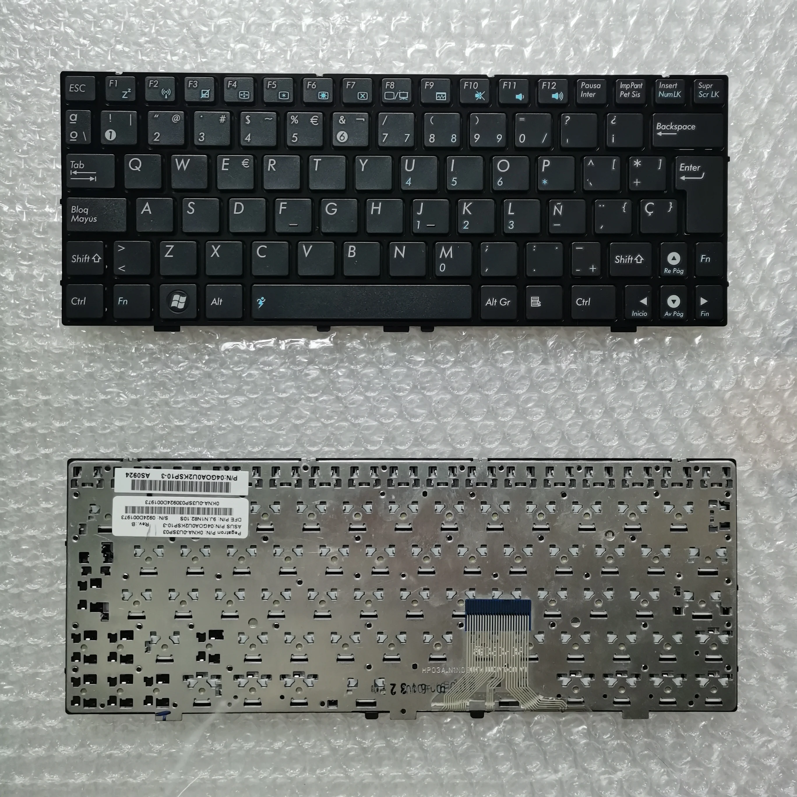 XIN для ASUS Eee PC 1000 1000H 1000HA 1000HD Клавиатура для ноутбука с испанской раскладкой
XIN для ASUS Eee PC 1000 1000H 1000HA 1000HD Клавиатура для ноутбука с испанской раскладкой
