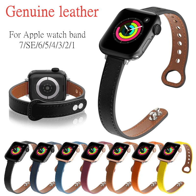 Ремешок из натуральной кожи для Apple Watch Band 45 мм 41 мм 44 мм 40 мм 42 мм 38 мм, браслет для iWatch Series 8 Ultra 7 SE 6 5 4
Ремешок из натуральной кожи для Apple Watch Band 45 мм 41 мм 44 мм 40 мм 42 мм 38 мм, браслет для iWatch Series 8 Ultra 7 SE 6 5 4