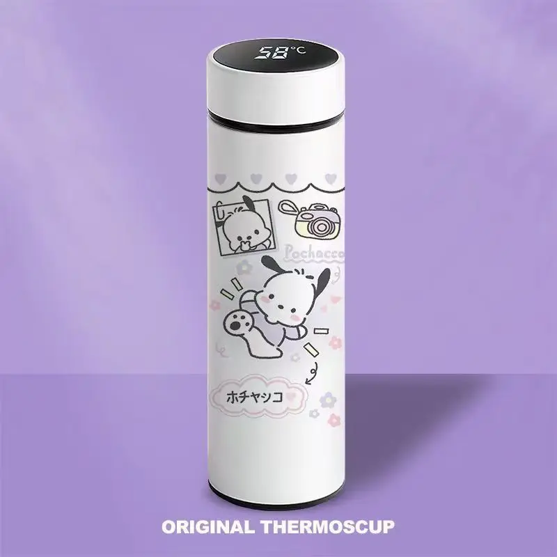 Pochacco Anime Kawaii Sanrio Thermos Cup Cute Cartoon Kuromi Girly Heart Stainless Steel Portable Water Bottle Toys for Girls
Pochacco Anime Kawaii Sanrio Thermos Cup Cute Cartoon Kuromi Girly Heart Stainless Steel Portable Water Bottle Toys for Girls