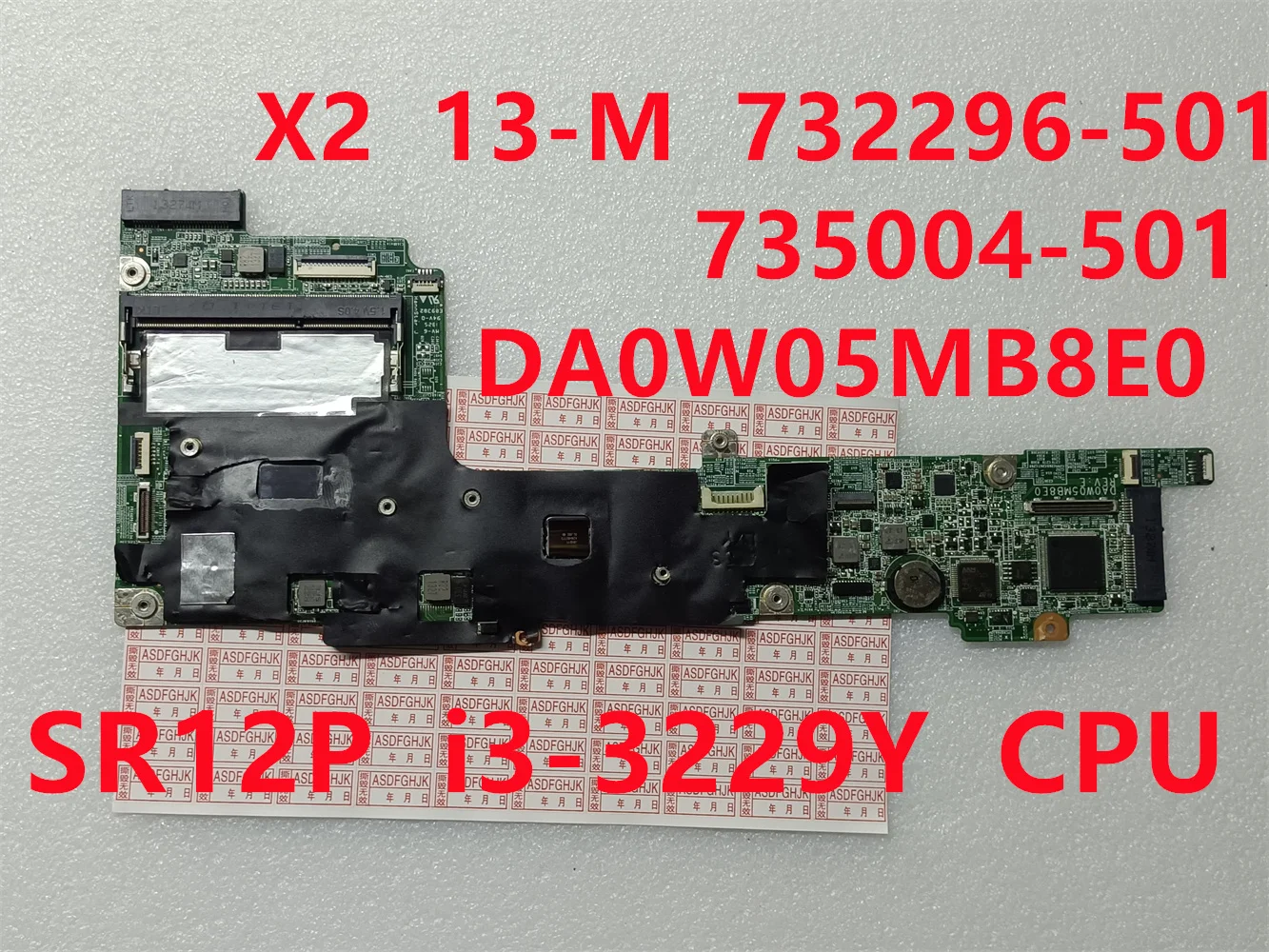 DA0W05MB8E0 для ноутбука HP TPN-Q133 Split x2 13-M 13T-M, материнская плата DA0W05MB8E0 i3-3229y cpu 732296-501 735004-501
DA0W05MB8E0 для ноутбука HP TPN-Q133 Split x2 13-M 13T-M, материнская плата DA0W05MB8E0 i3-3229y cpu 732296-501 735004-501