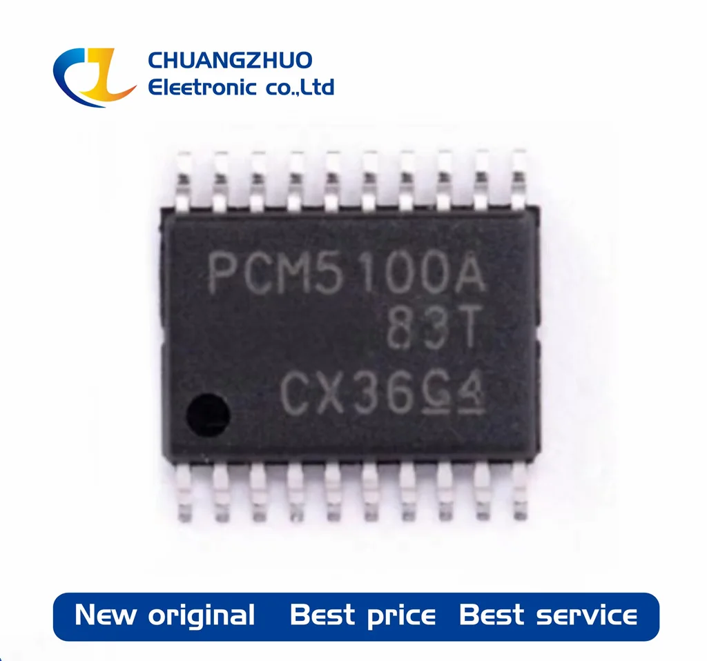 10Pcs/Lot New original PCM5100APW PCM5100APWR TSSOP-20 Digital To Analog Converters (DACs)
10Pcs/Lot New original PCM5100APW PCM5100APWR TSSOP-20 Digital To Analog Converters (DACs)