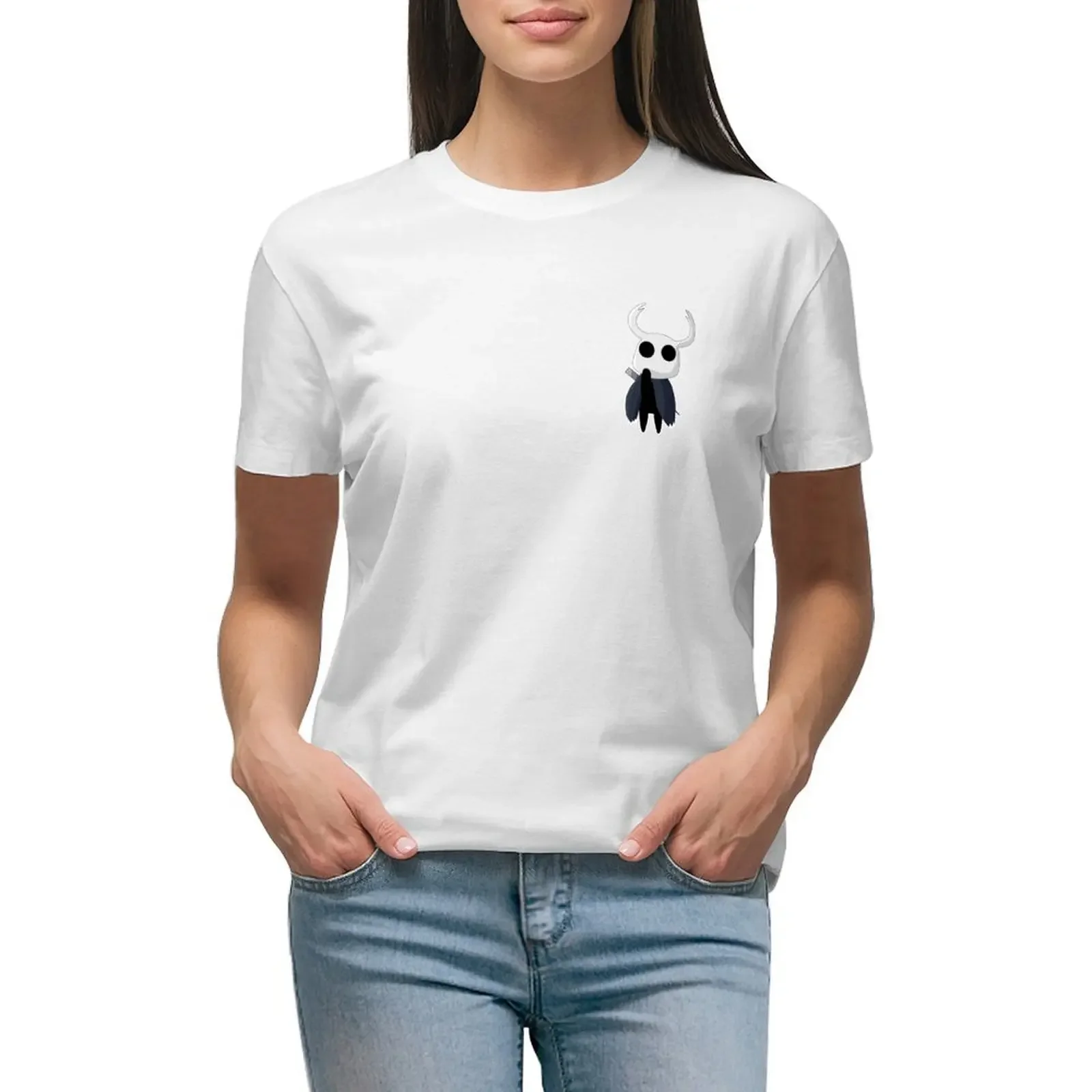 Hollow Knight - The Knight Confused/Thinking T-shirt hippie clothes korean fashion Blouse Women tops
Hollow Knight - The Knight Confused/Thinking T-shirt hippie clothes korean fashion Blouse Women tops