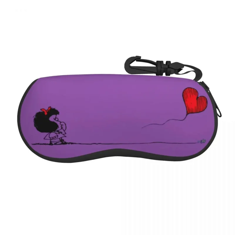 Mafalda Balloon Heart Sunglasses Soft Case Neoprene Zipper Cartoon Quino Comics Shell Eyeglass Case Protective Box For Glasses
Mafalda Balloon Heart Sunglasses Soft Case Neoprene Zipper Cartoon Quino Comics Shell Eyeglass Case Protective Box For Glasses