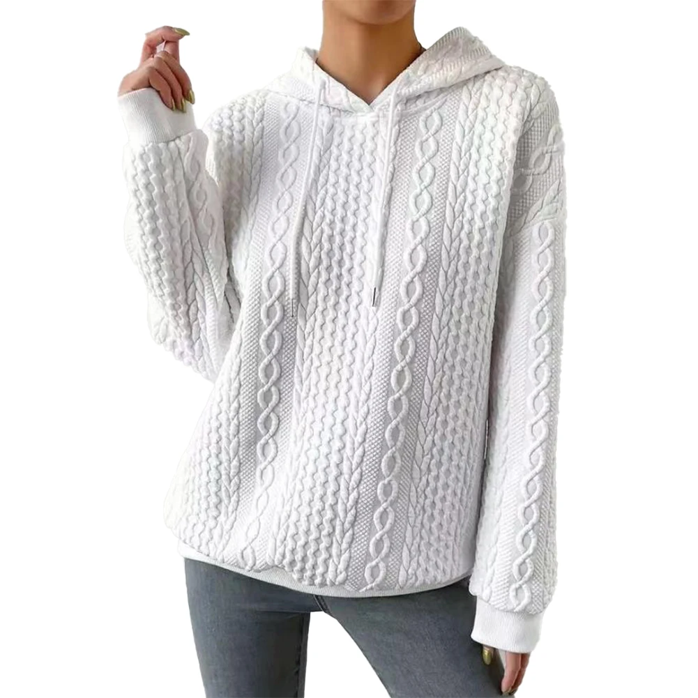 For Women Hoodie Casual Drawstring Hooded Sweatshirt Jumper Ladies Long Sleeve Loose Fit Polyester Pullover Autumn
For Women Hoodie Casual Drawstring Hooded Sweatshirt Jumper Ladies Long Sleeve Loose Fit Polyester Pullover Autumn