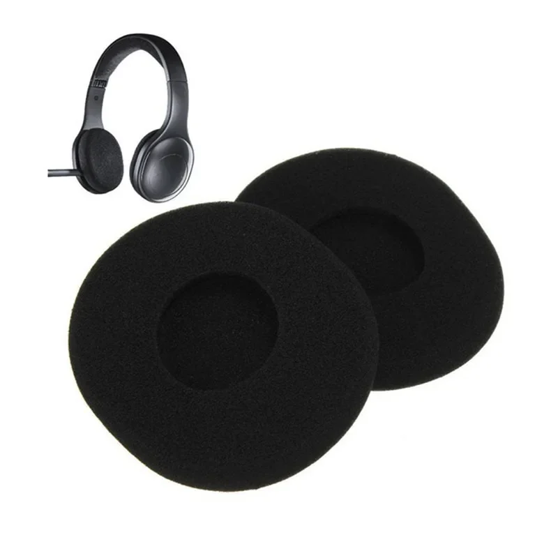 

Ear Pads for Logitech H800 75mm X65mm Earphone Headphones Sleeve Head Beam Sponge Pad Leather Earmuffs