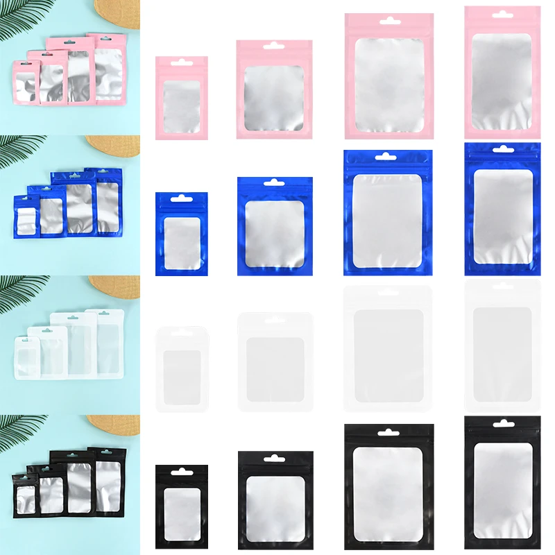 50pcs Matte Zip Lock Bag Aluminum Foil Hologram Food Pouch Small Water Proof Zipper Reclosable Pouch Gift Sealing Packaging Bags
50pcs Matte Zip Lock Bag Aluminum Foil Hologram Food Pouch Small Water Proof Zipper Reclosable Pouch Gift Sealing Packaging Bags